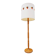 Mid-Century Scandinavian Pine Floor Lamp by Temde, 1960s