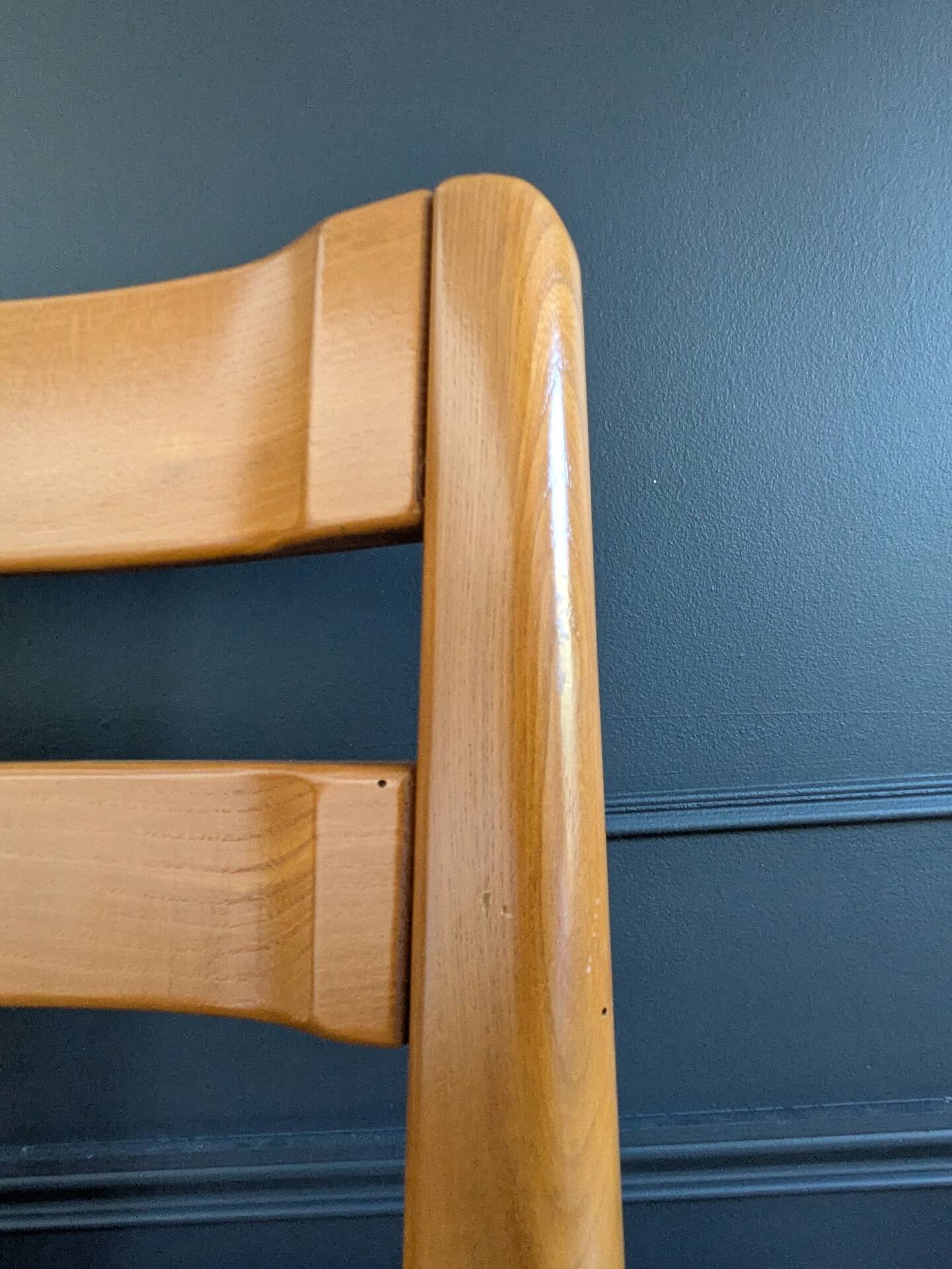 Set of six chairs Maison Regain 1970s/80s