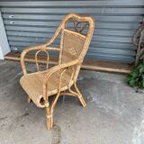 Rattan armchair