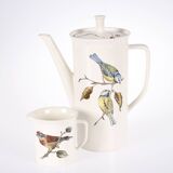 Bird motif teapot, Villeroy Boch, 1960s