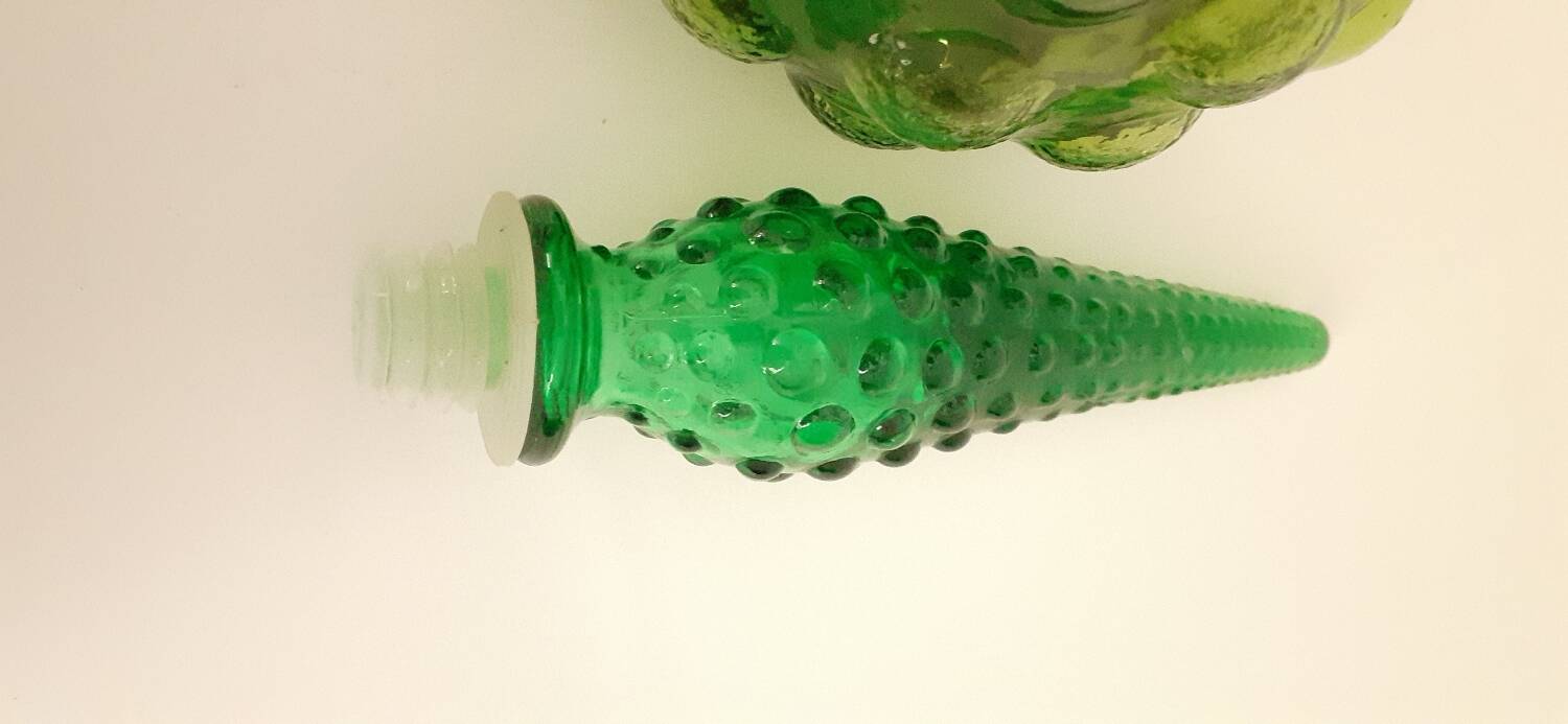 Large vintage glass carafe