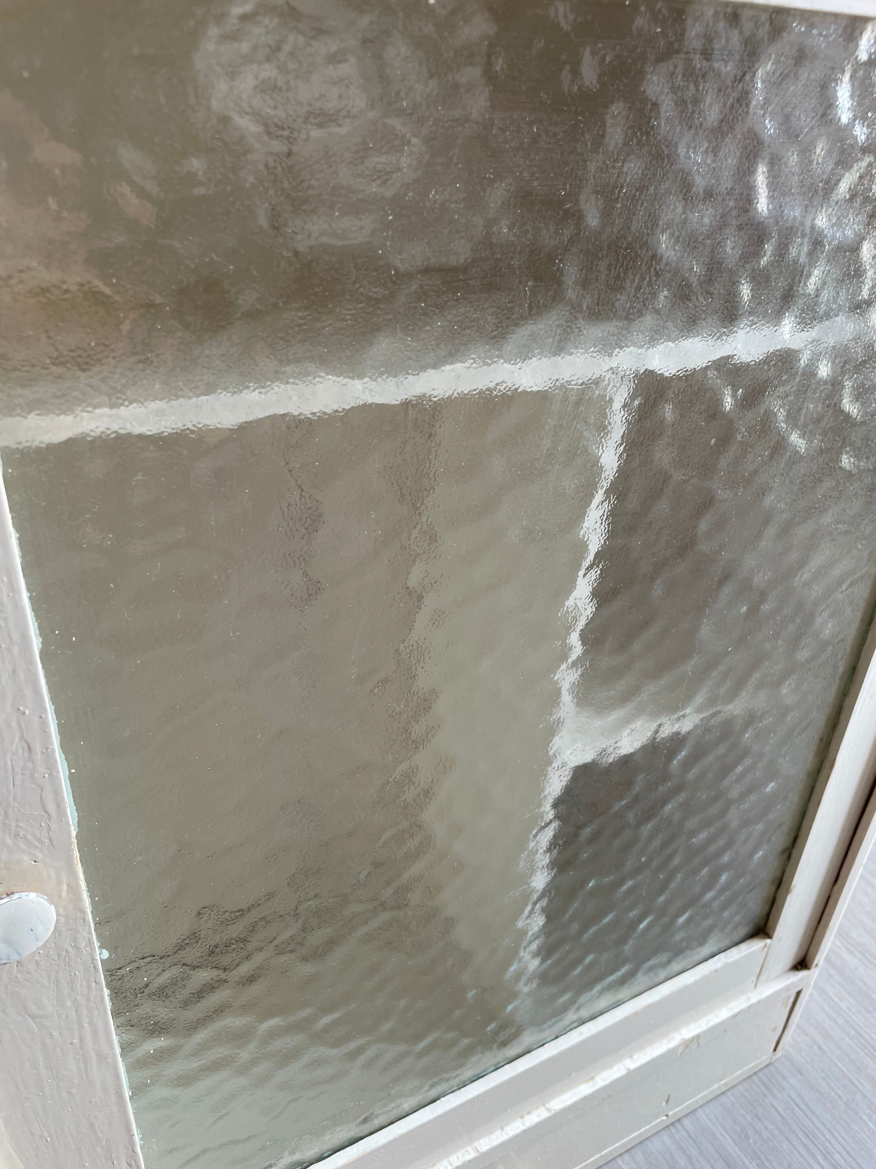 Bathroom cabinet pharmacy patinated wood