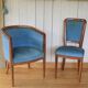 Fauteuil tonneau art déco