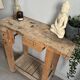 Genuine vintage wooden workbench from the 1960s stamped Grenade.