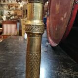 Pair of candlesticks time column Board end XVIII and early XIX