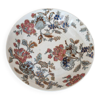 Sarreguemines, small dish, late 19th century.