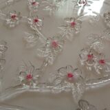 Cherry blossom glass pie dish