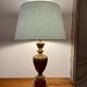 Gilded wooden lamp