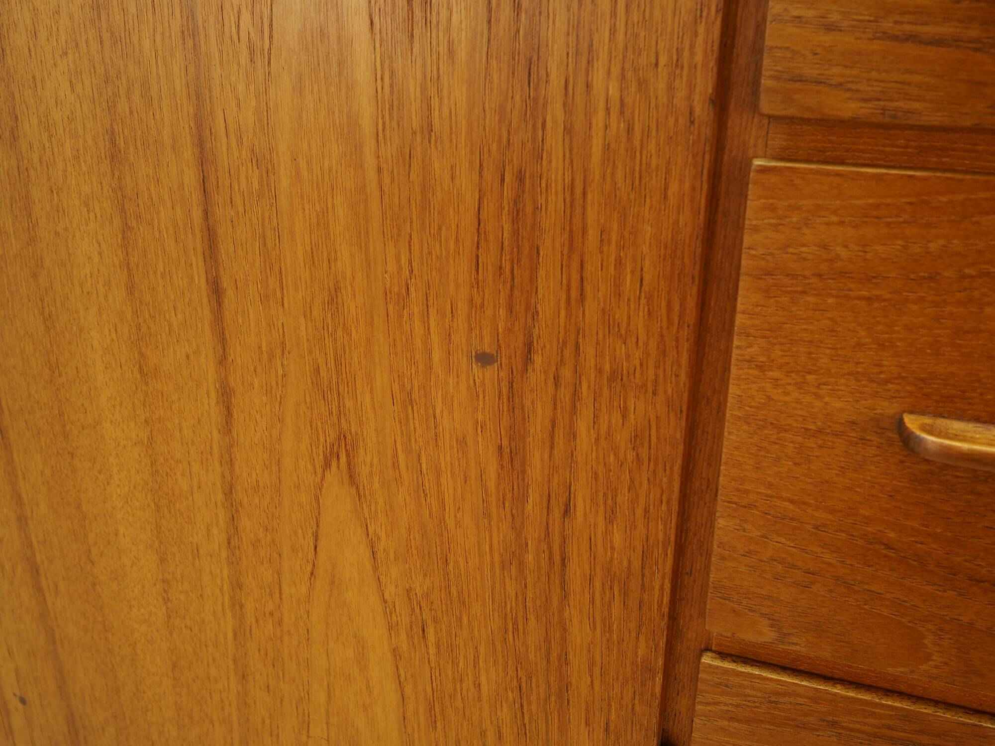 Teak highboard, Danish design, 1970s, production: Denmark