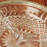 Ancien plat en verre