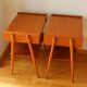 Pair of teak bedside tables, Carlström Möbelfabrik, Sweden 1960