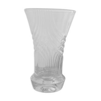 Vase en cristal ligné