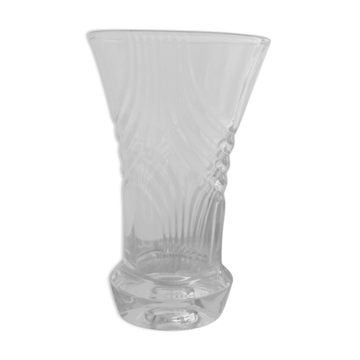 Vase en cristal ligné