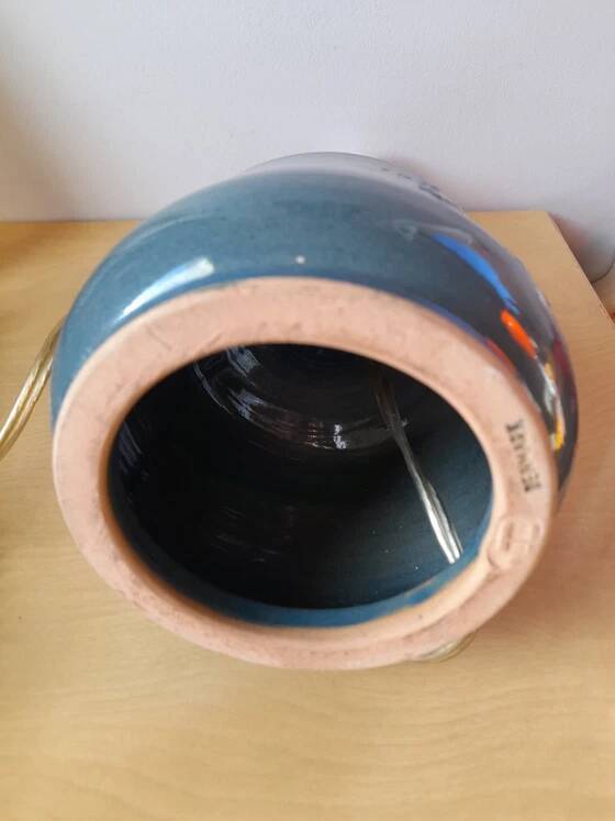 Lampe En Céramique Danemark 1960