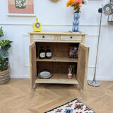 Buffet parisien vintage patiné