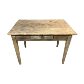Raw wood table