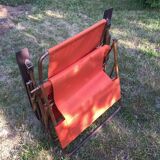 Vintage camping long chair