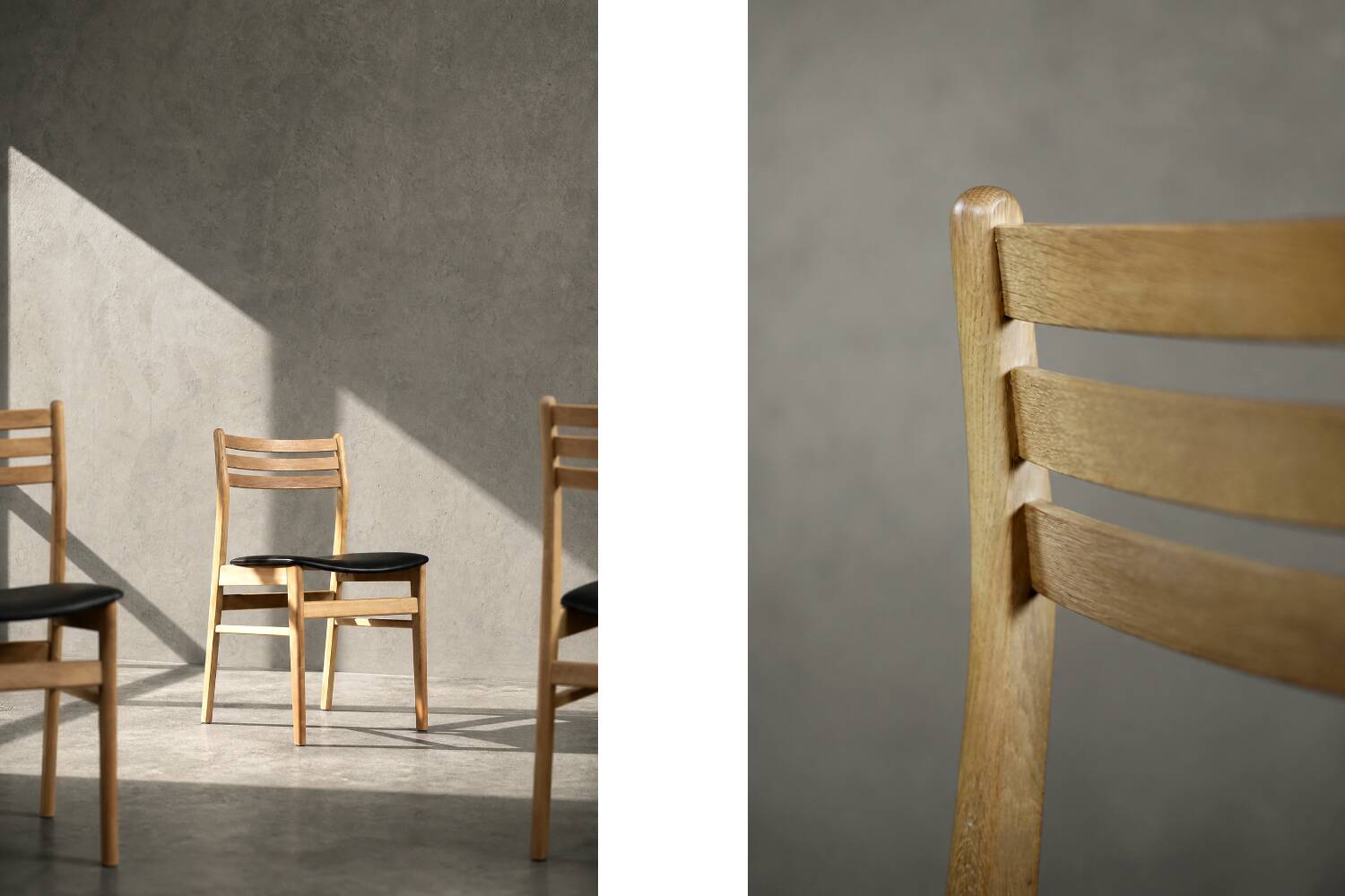 Set of 4  Mid-Century Scandinavian Oak Dining Chairs from Sax Møbelfabrik