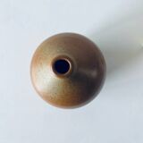 Signed stoneware vase