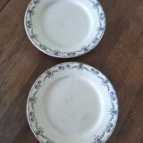 Antique Gien plate, Etruscan model