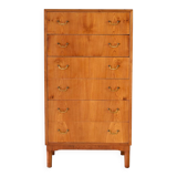 Commode scandinave en noyer