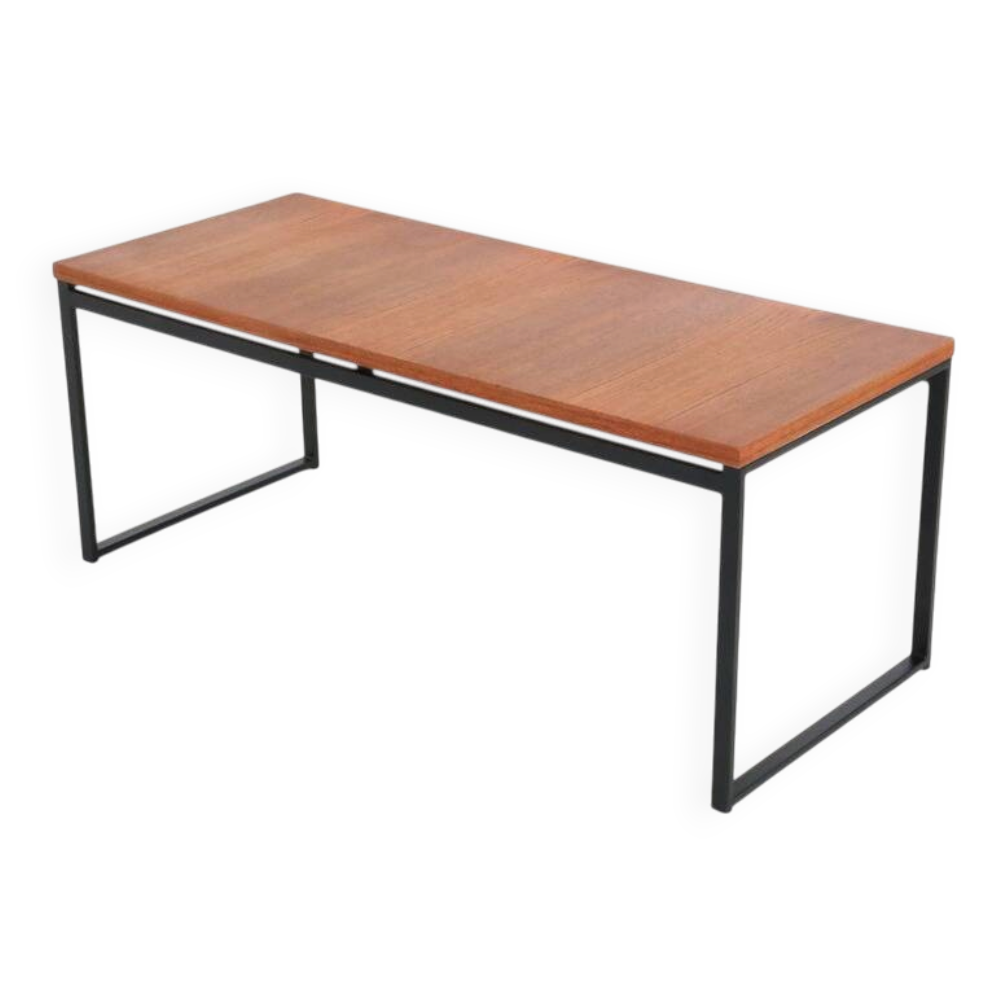 Rare Rego / Günter Renkel “Twen” teak coffee table / mid-century modern design / 1950s / 1960s modernism