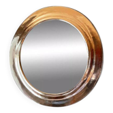 Miroir en métal, 39x39 cm , 1970.