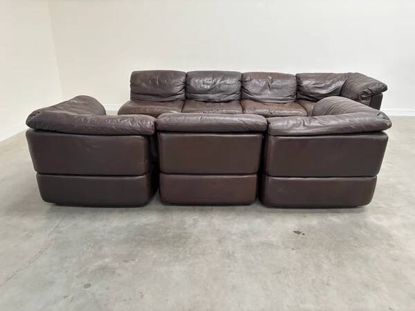 Rolf Benz modular lounge sofa, 1970s