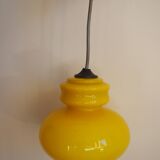 Lustre jaune année 60