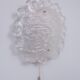 J.T. Kalmer Frosted Glass wall lamp 1960s Austria