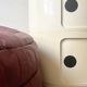 Componibili XL bedside table in cream by A. Castelli for Kartell, design 1970.