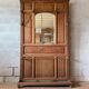 Art Deco coat rack in solid mahogany