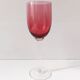 Set of Six Colorful Murano Blown Glass Wine Glasses, Italy 1980s