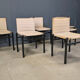 Ensemble de 6 chaises de salle à manger "Mastro" par Afra et Tobia Scarpa pour Molteni, Italie, années 1980.