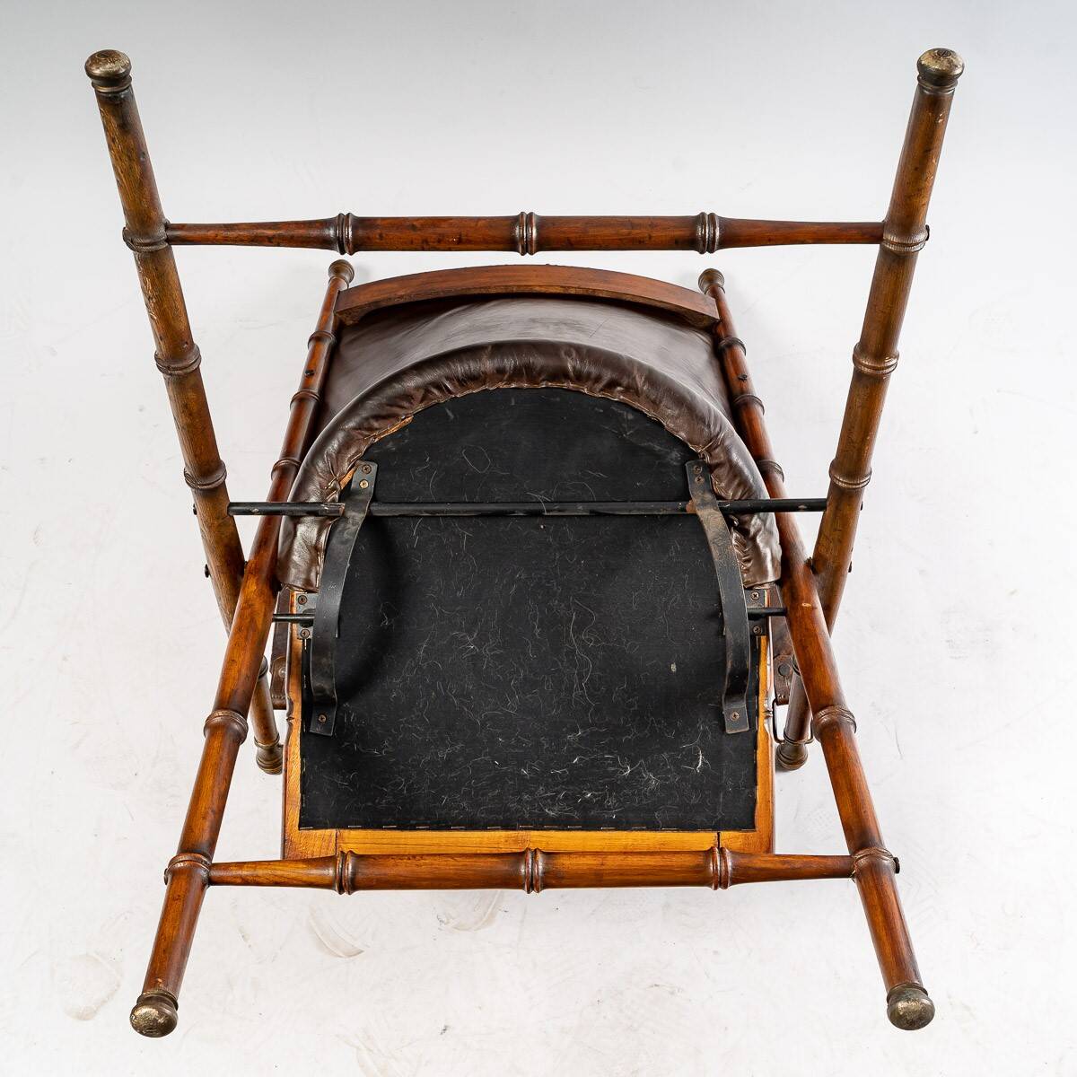 Pair of officers' armchairs