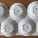 7 antique deep plates in Saint-Amand earthenware (Nord)
