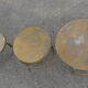 Smoked glass pull out tables