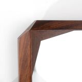 Miroir rectangulaire vintage en bois, Italie, années 1960.