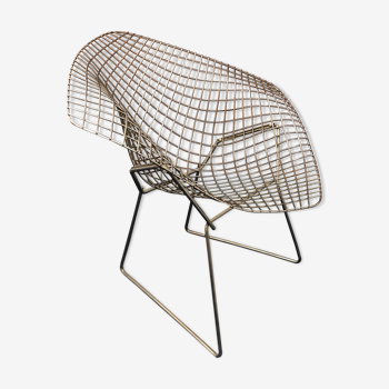 Fauteuil Diamond par Harry Bertoia édition Knoll 1970