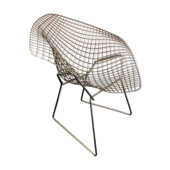 Diamond armchair by Harry Bertoia Knoll edition 1970