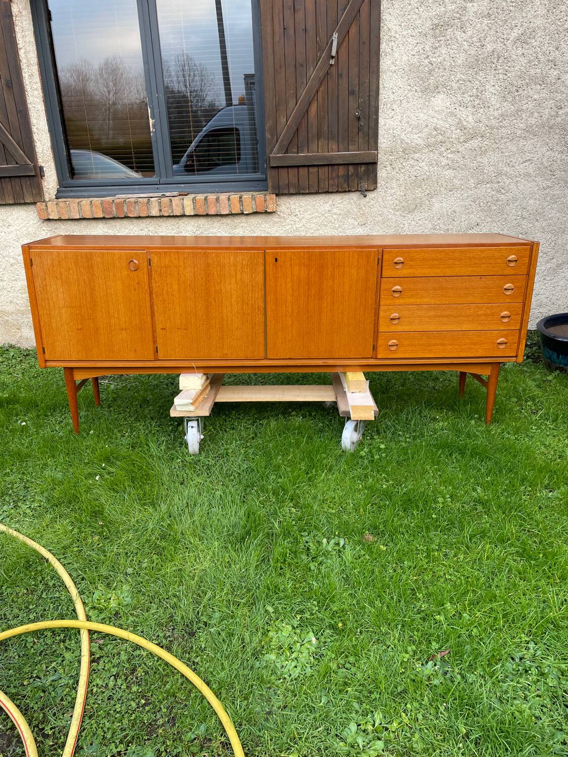 Vintage Scandinavian sideboard