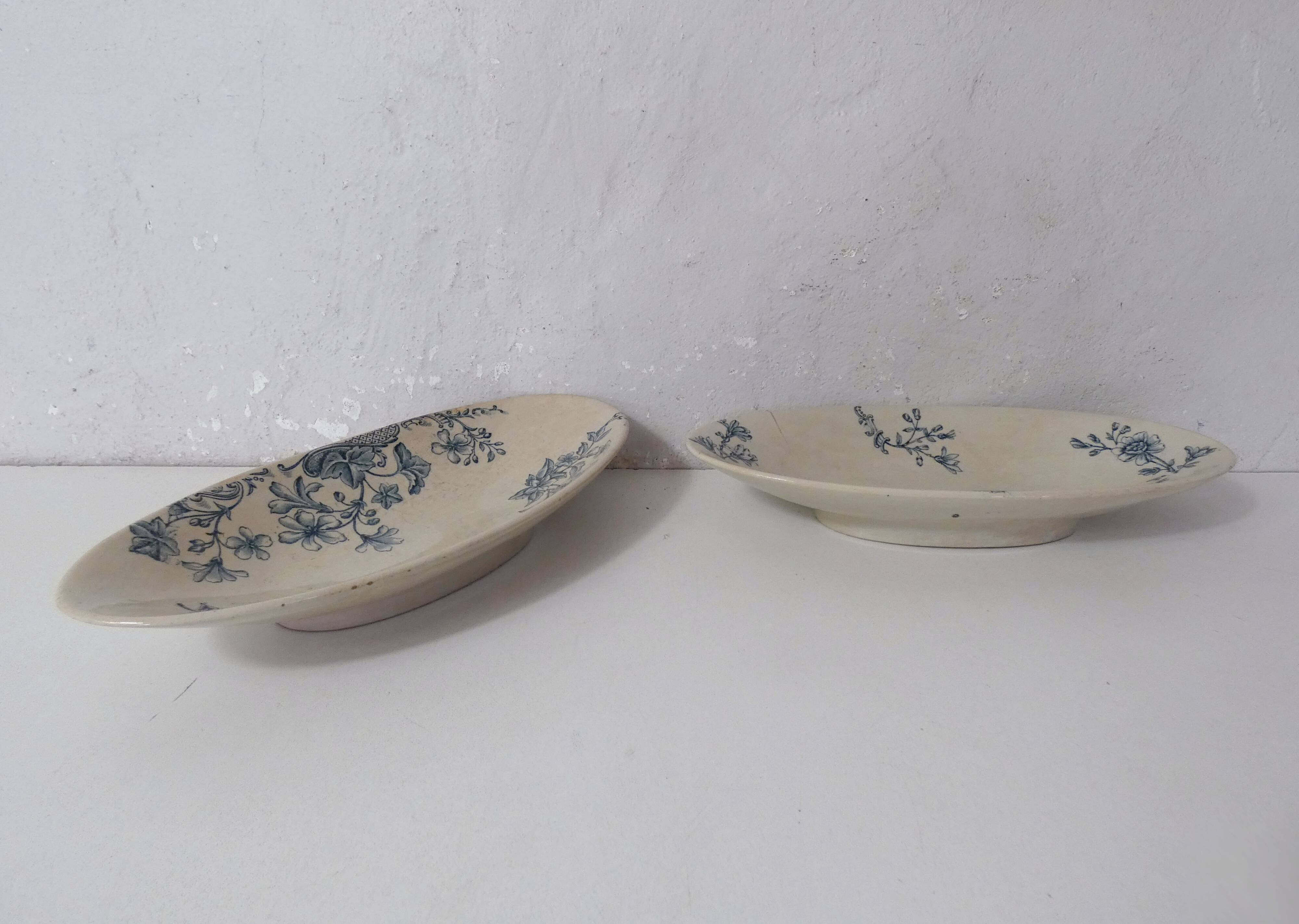 2 flower bowls althaea