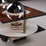 Disco plexi wall lamp by jocelyne trocmé for oxar