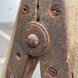 Old wooden painter's ladder