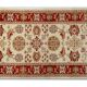 Traditional Runner Rug Handknotted Carpet Cream Area Red Afghan Rug Home De