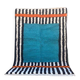 Handmade pure wool rug, size 100 x 200 cm