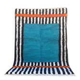 Tapis en laine pure fait main taille 100 x 200 cm
