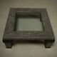 Large Maitland-Smith tessellated stone and brass coffee table 1980s