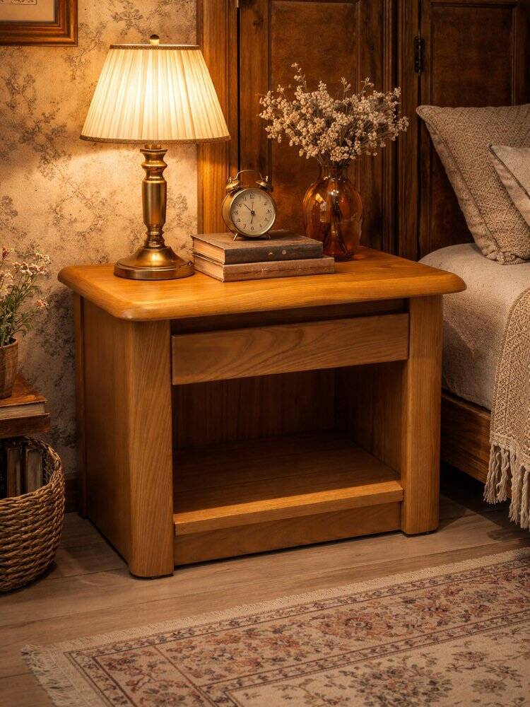 Vintage bedside table
