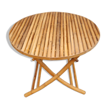Bamboo table and chair set